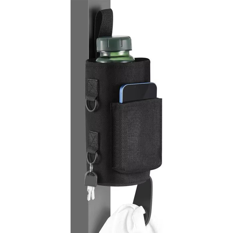 Magnetic Sling Bag for Gym - Non-Slip Portable Water Bottle Carrier and Accessory Holder